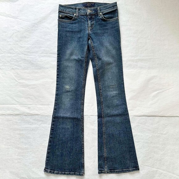 Juicy Couture low rise long bootcut jeans Sz 26 - Picture 3 of 6